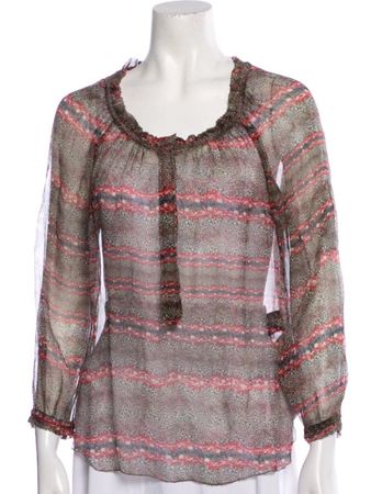 ISABEL MARANT ETOILE Seidenbluse Gr. 34 | XS