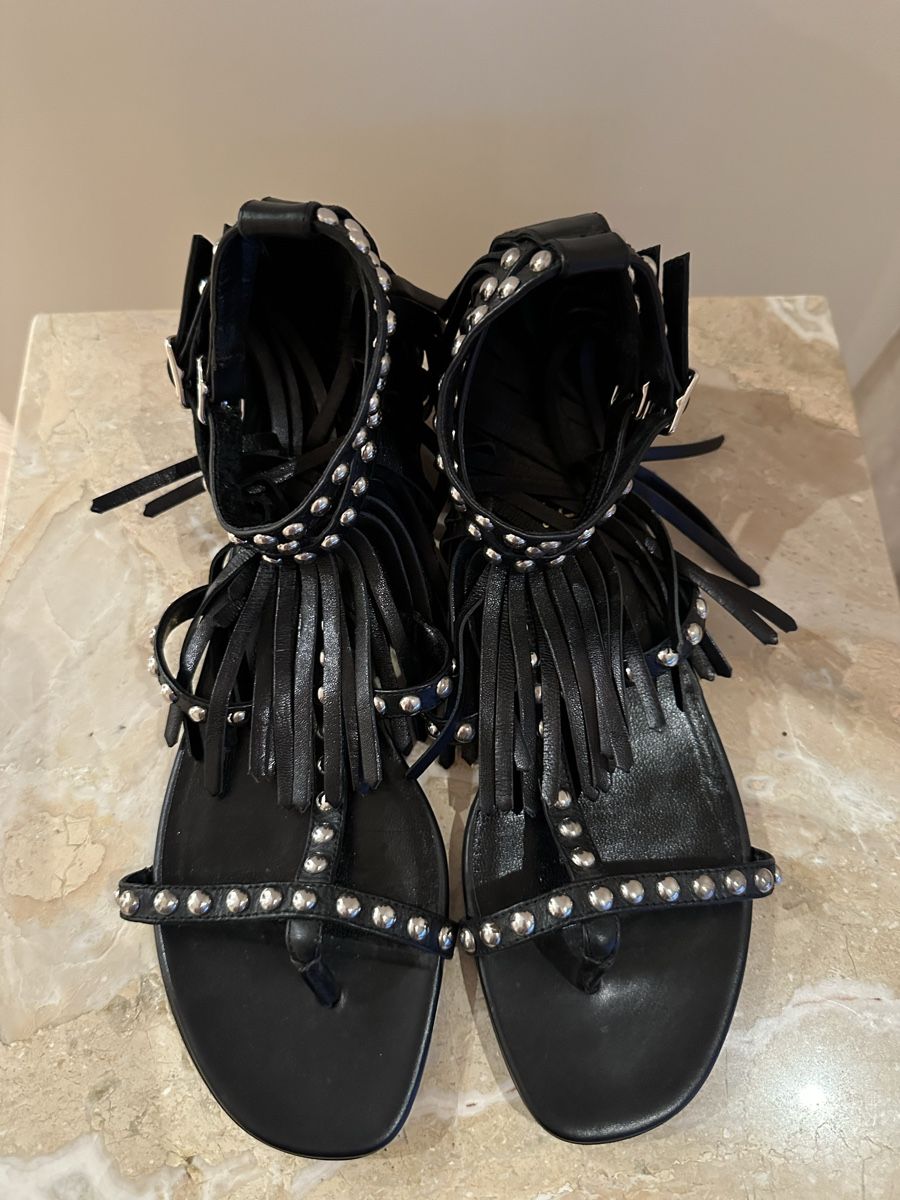Saint Laurent Scarpe da donna: Saint Laurent flat sandals – Usato da Paradiso venduto da apf_mh9c 3