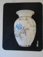 Art Deco Vase Vintage 30 er Jahre mit Silberdekor