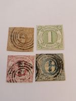 4mal Alt Deutschland Thurn und Taxis 