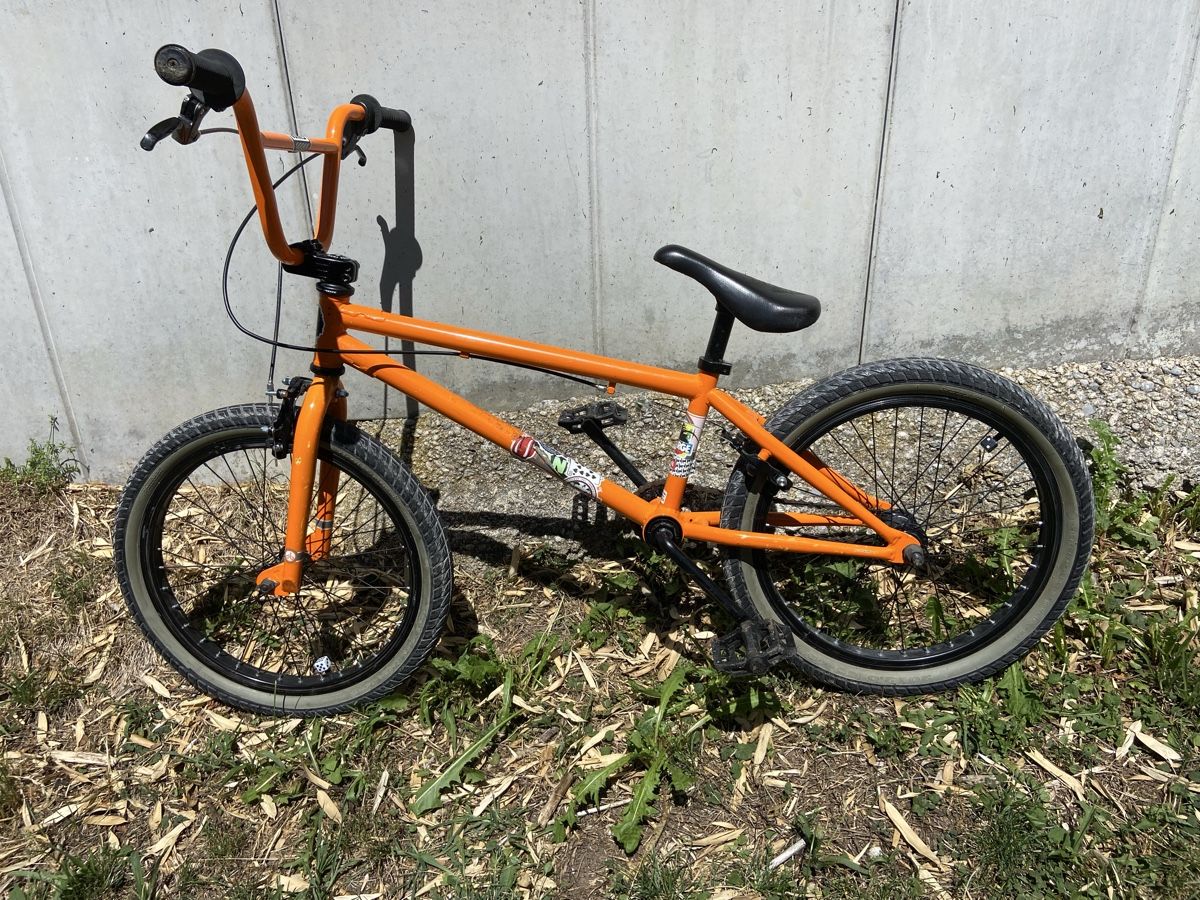 Velos: BMX 20 Zoll Orange – Gebraucht aus Hünibach von aplee