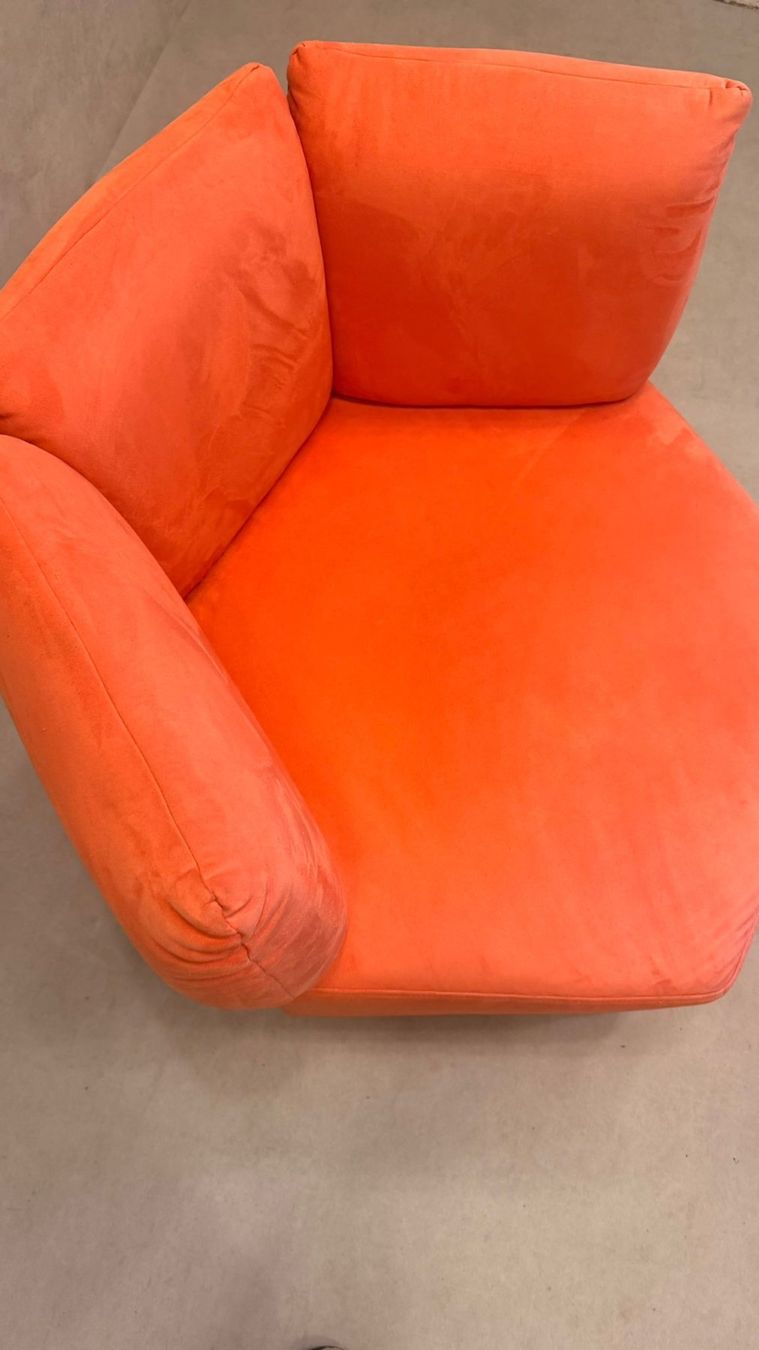 Poltrone: 6-eckiger Design-Sessel in Hexagon-Form mit Hocker – Usato da Rickenbach ZH venduto da Der-Insider 5