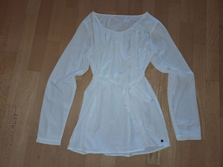 weisse Umstandsbluse in Gr. S