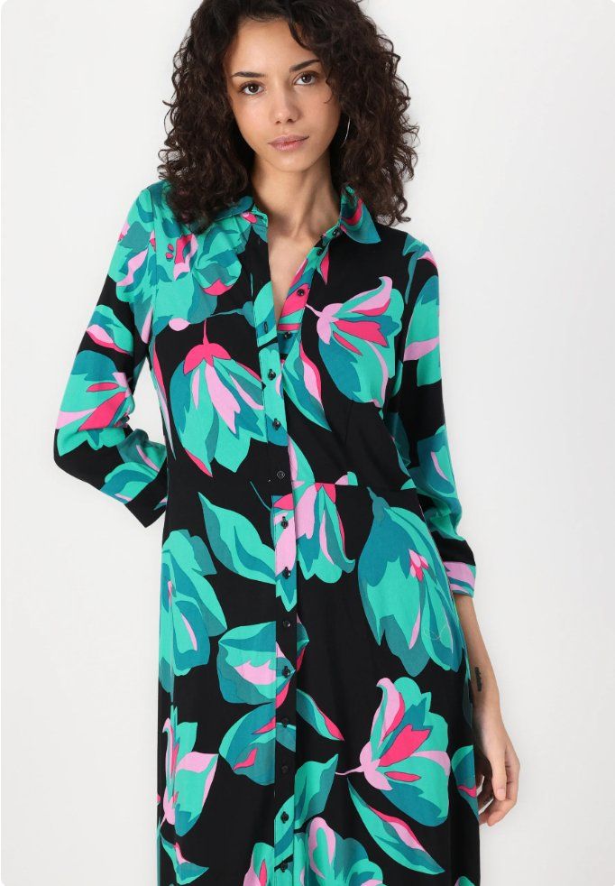 Vestiti: Blusenkleid maxi Marke YAS, s – Usato da Boppelsen venduto da Lilotti1 1