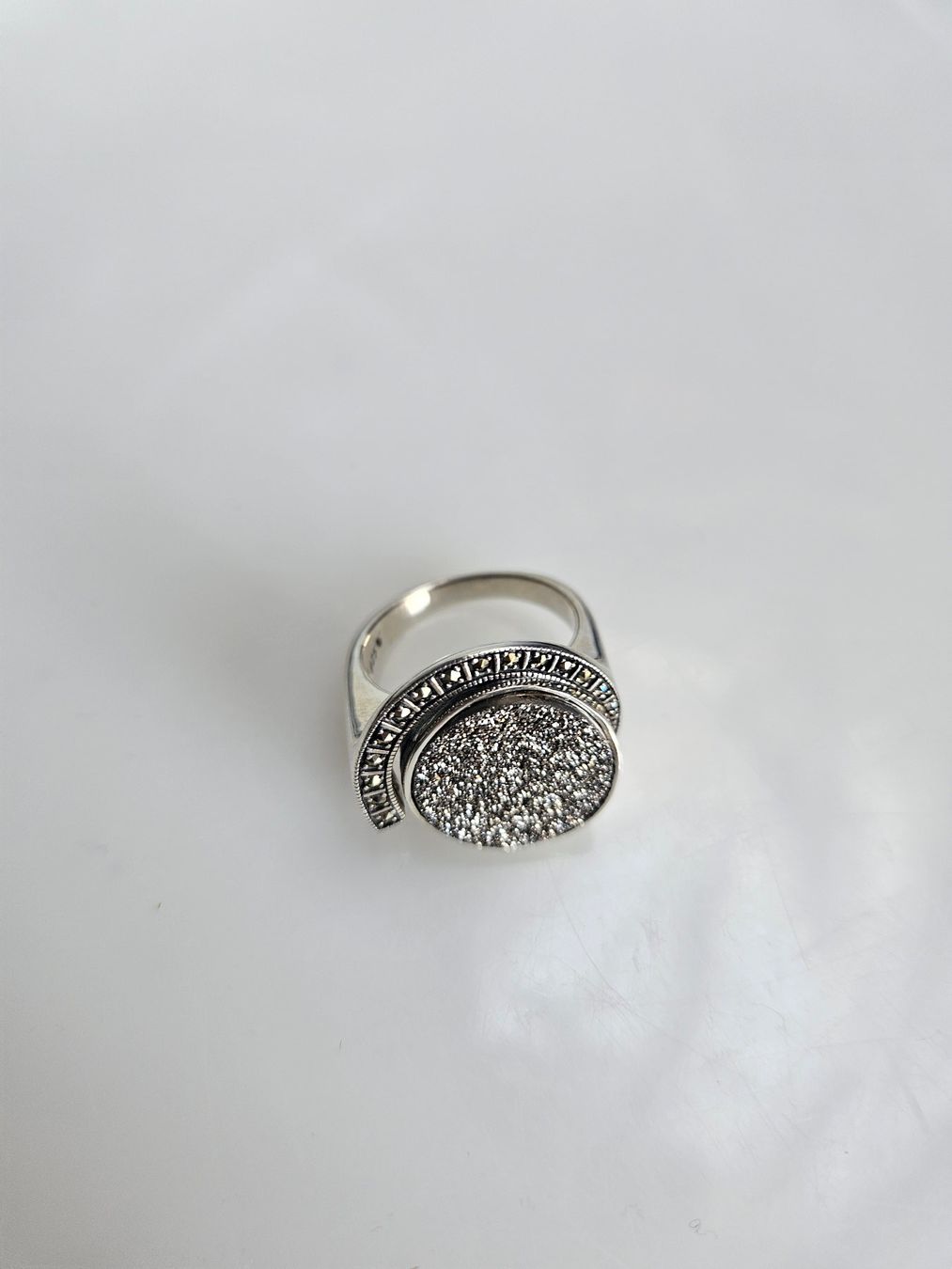 Ringe: Silberring mit Pyrit in Grösse 52 – Neu (gemäss Beschreibung) aus Winterthur von ste_tcx5 1