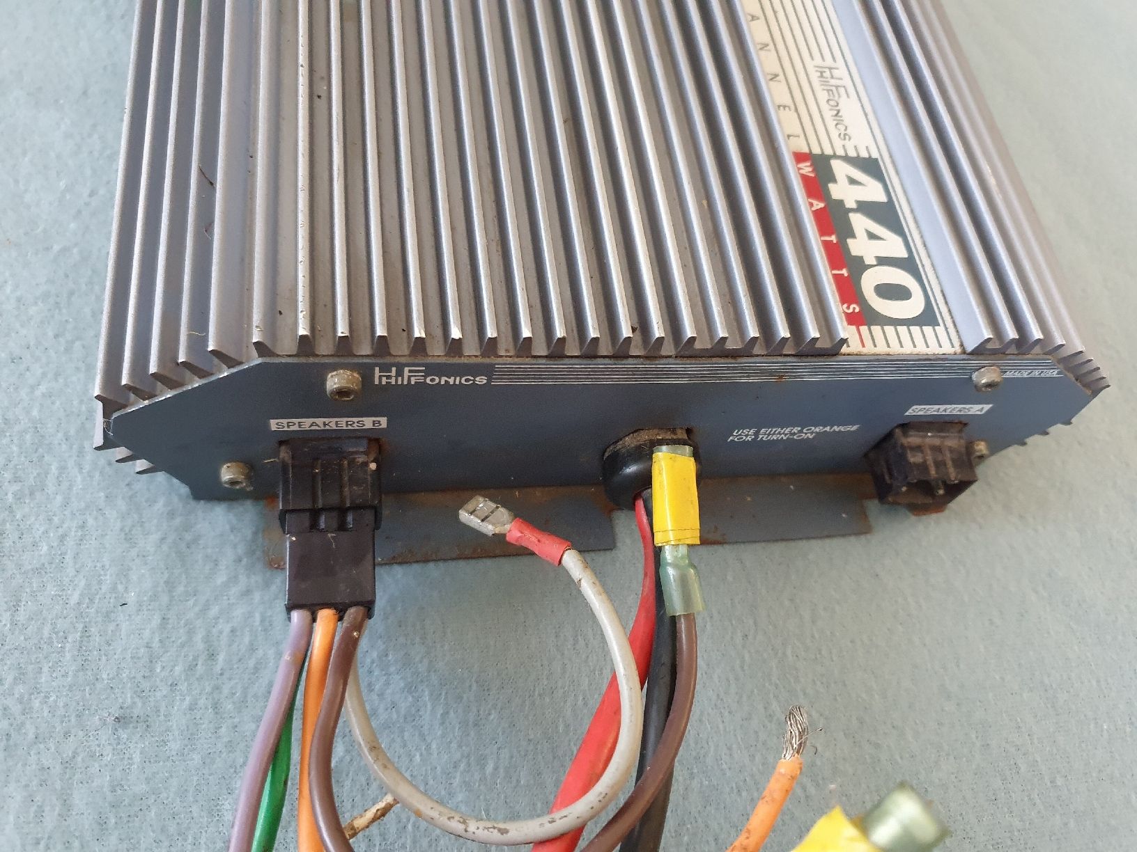 Verstärker: Hifonics Olympus Endstufe – Gebraucht aus Diepoldsau von Knochen 1