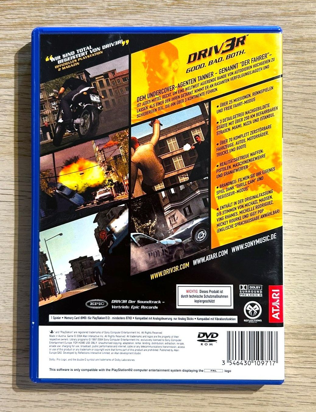 Sony Giochi: Driver 3 PS2 – Usato da St. Gallen venduto da Alpine.Arcade 1