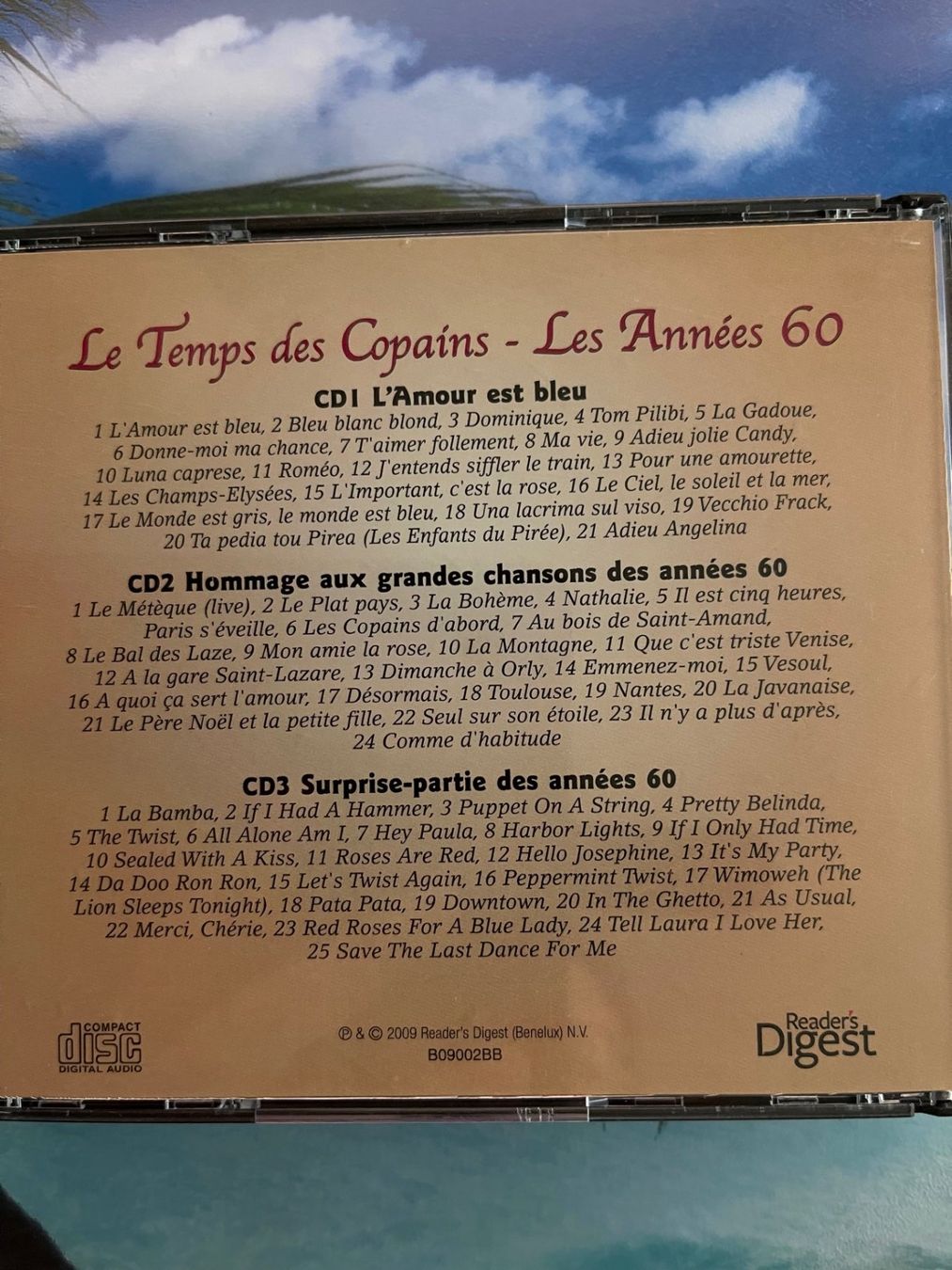 CD: Le Temps des Copains - Années 60 - 3 CDs – Usato da Versoix venduto da Jolicoeur71 1