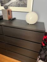 IKEA Kommode MALM Schwarzbraun 4 Schubladen SCHAFFHAUSEN