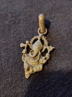 Ganesha Anhänger 925 Silber, 4 cm lang, 2 cm breit, 2,5 g.