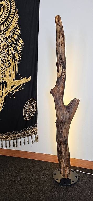 Lampen: Schwemmholz - Altholz Lampe Stehlampe – Neu und originalverpackt aus Ringgenberg BE von Yamaha1989 1
