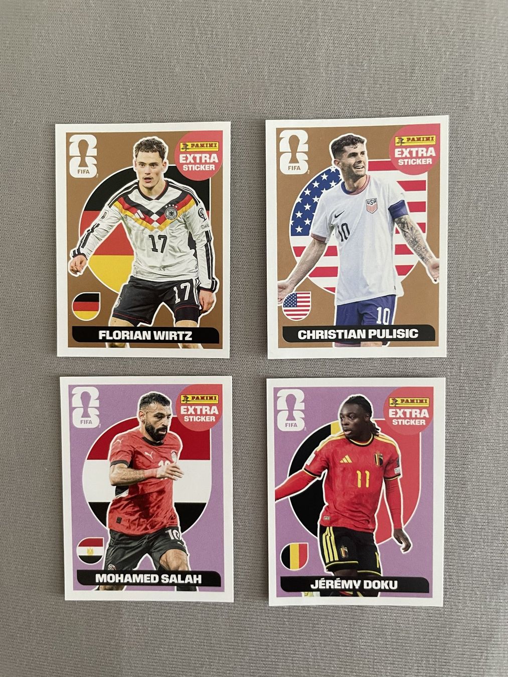 Panini Cartes à collectionner: 4er Set - guter Zustand – Neuf (Voir description) à Winterthur par jsoll1