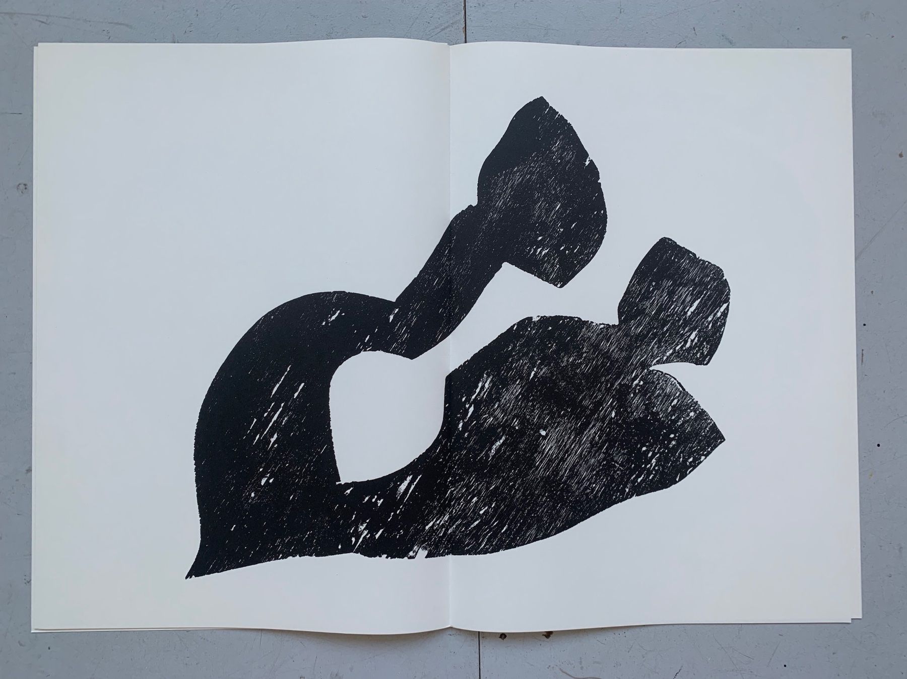 Xilografie: Felix Dröse – Usato da Basel venduto da artmax 3