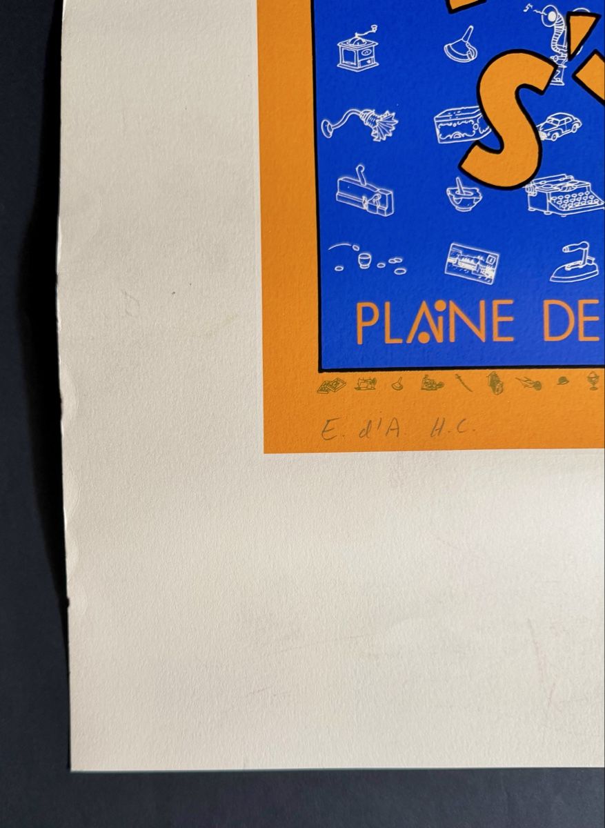Poster & Bilder: Affiche EXEM 1990, édition signée  – Gebraucht aus Choulex von collectart 3