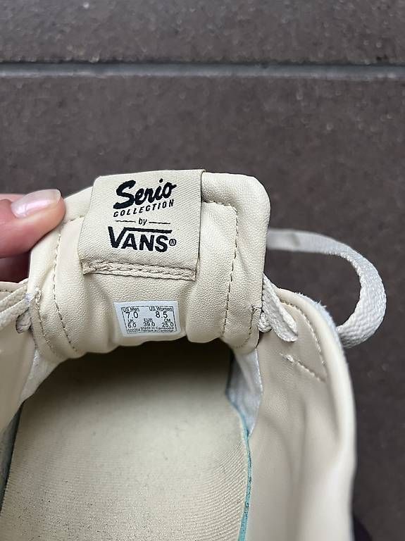 Scarpe da uomo: Vans Lowland Leder Cream/Beige – Usato da Frauenfeld venduto da sergeant_pepper 4