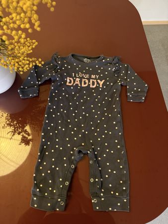 Next Baby Overall, Grösse 74-80, mit Pünktli-Muster