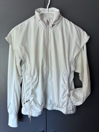 Vintage Adidas Formotion Sportjacke weiss Gr. 40