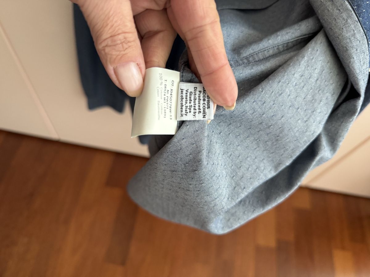 Camicette: Jacob Cohen Jeans Hemd – Usato da Stäfa venduto da 6senses 4