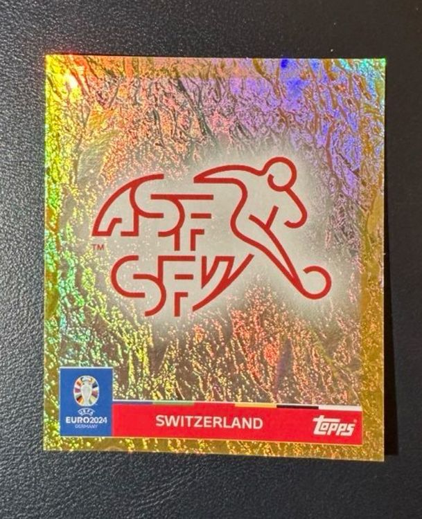 Topps Euro EM 2024 Schweiz Gold SUI1 Kaufen auf Ricardo