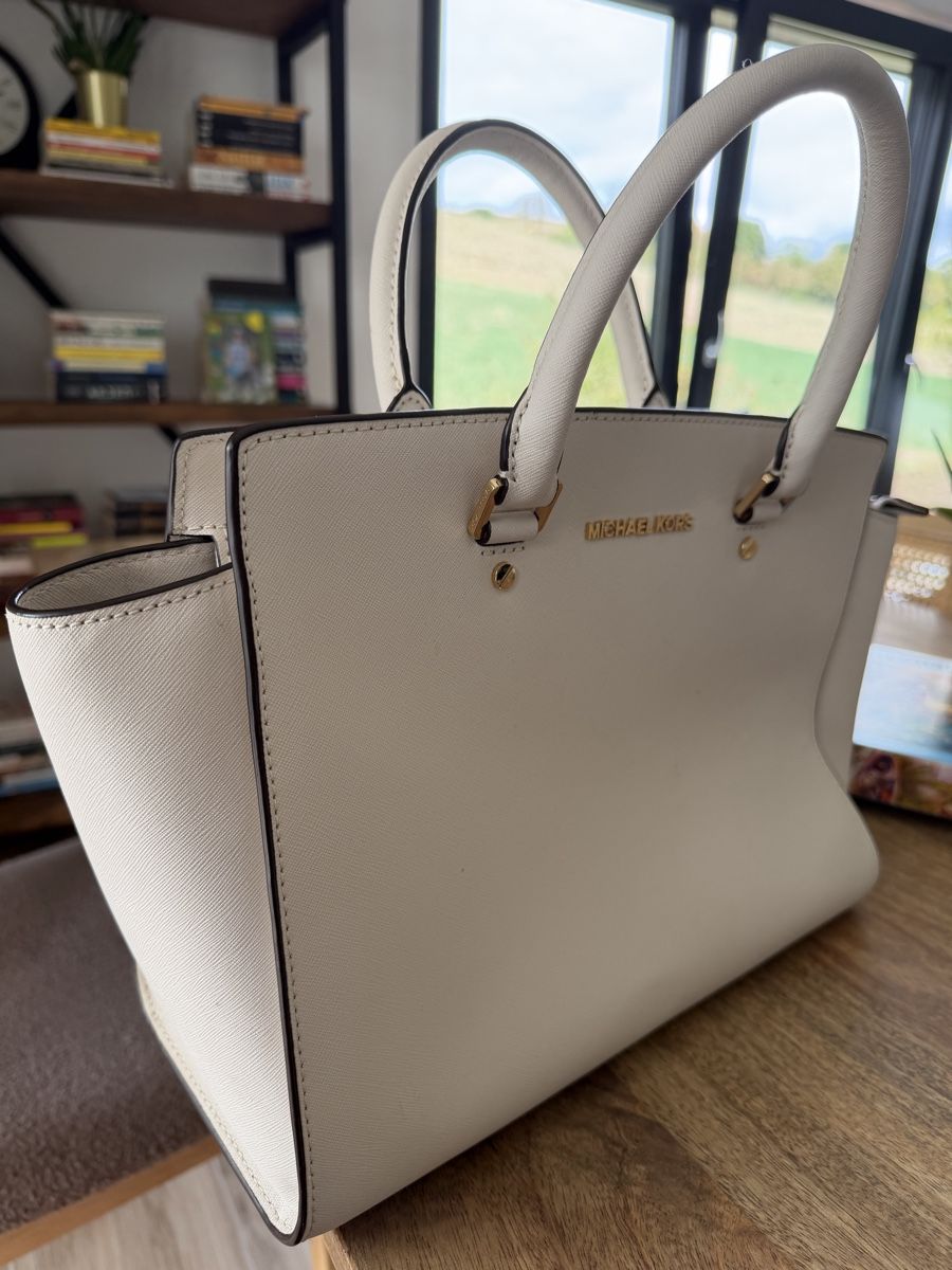 Michael Kors Borse da donna: Handtasche Michael Kors weiss gebraucht – Usato da Arisdorf venduto da zyrkn 3
