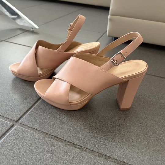 Anna Field Scarpe da donna: Talon d'été rose poudré – Usato da Dompierre FR venduto da Laetitia1999 2