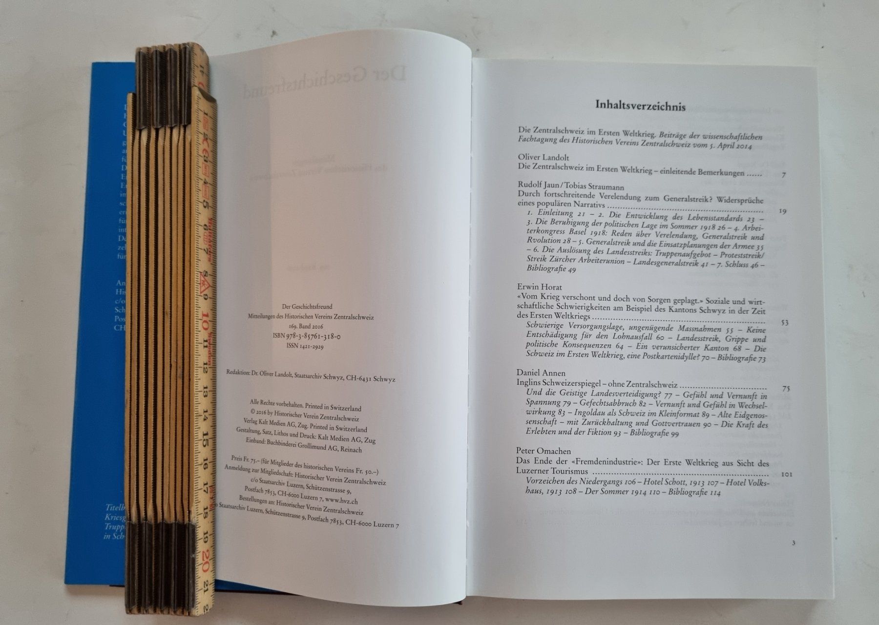 Libri: Zentralschweiz im Ersten Weltkrieg - Geschichtsbuch – Usato da Opfikon venduto da Diversamente 2