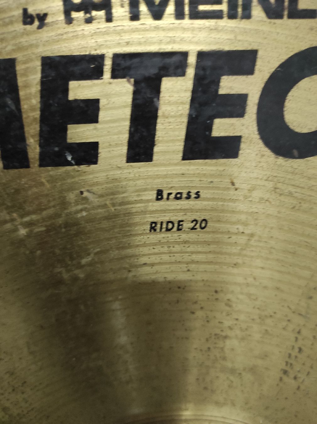 Meinl Strumenti musicali: Meinl Meteor Ride – Usato da Amriswil venduto da -_Dom_- 1