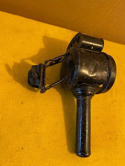 Armée suisse Lampes: ANTIKE VELOKERZEN LAMPE – D'occasion à Chur par silbermon 5