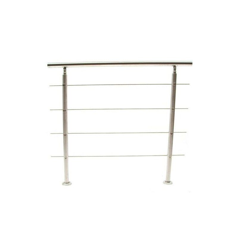 Ringhiere: 57207 - Edelstahl Treppengeländer 100cm - 4 Querstreben – Nuovo e nell'imballaggio originale da Wallenwil venduto da toesstal-vertrieb 7