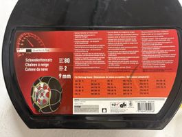 Coop Snow Chains / Schneekettensatz - Size 80/ 9mm