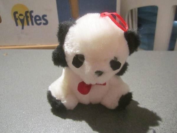 Jouets: Teddy / Bär weiss/schwarz, Aufhänger – D'occasion à Zürich par Motzkuh