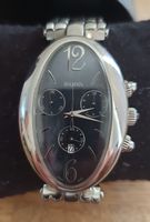 Montre Balmain ovale cadran noir acier occasion