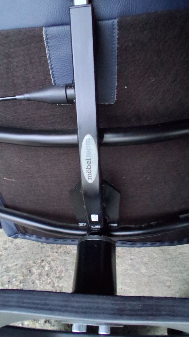 Sessel: Sessel mit Hocker Leder dunkelblau von Möbel Kamm  – Neu und originalverpackt aus Schachen LU von Brocki6105Schachen 3