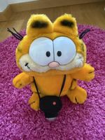 Plüschtier Garfield mit Kamera guter Zustand 30cm