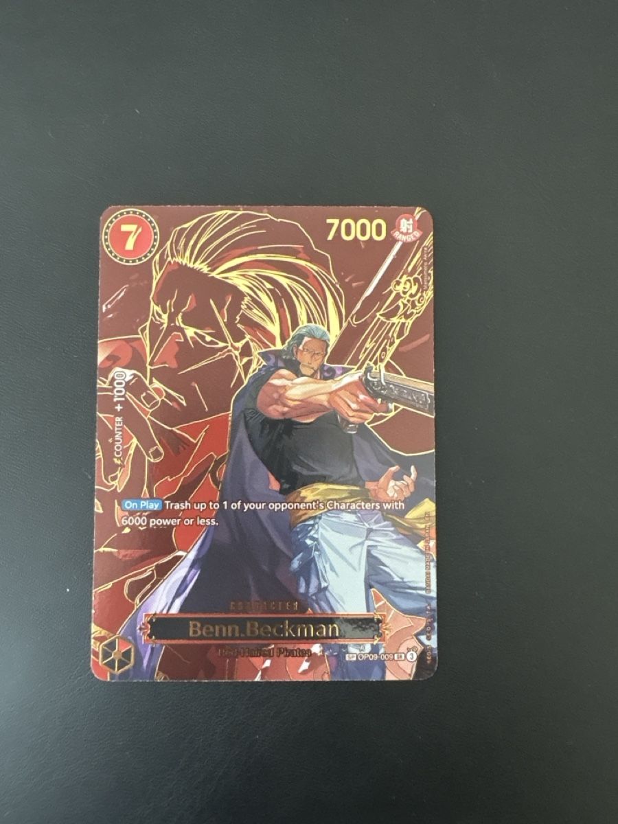 Bandai Sammelbilder & Trading cards: One Piece TCG- Benn.Beckman OP09-009 – Neu (gemäss Beschreibung) aus Wetzikon ZH von regula.mrk