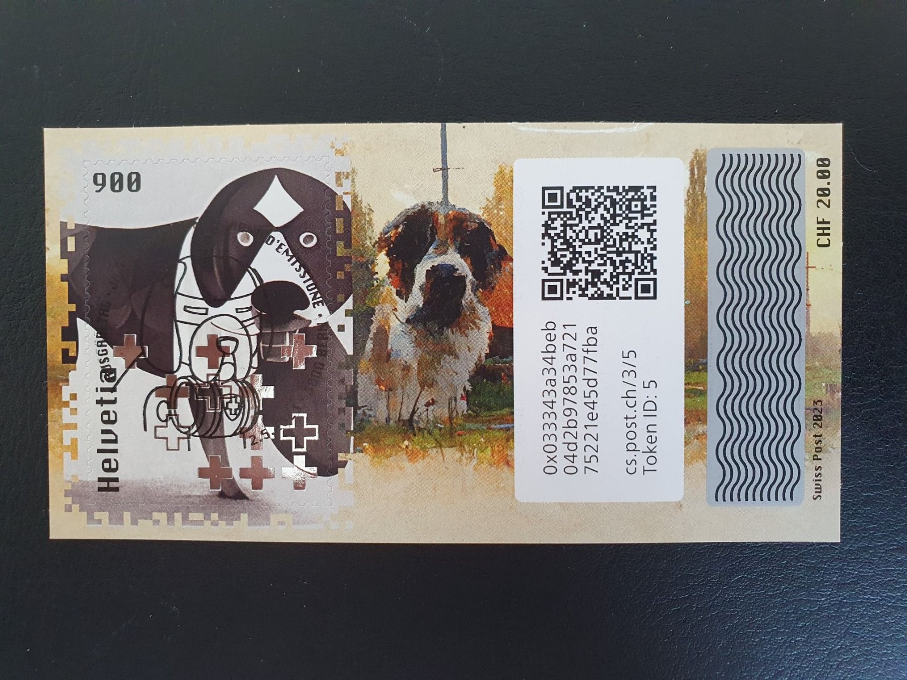 Swiss Crypto Stamp 3.0 ID 5 Berna mit ET-Vollstempel (Neu (gemäss  Beschreibung)) in Winterthur für CHF 35 – mit Lieferung auf Ricardo kaufen