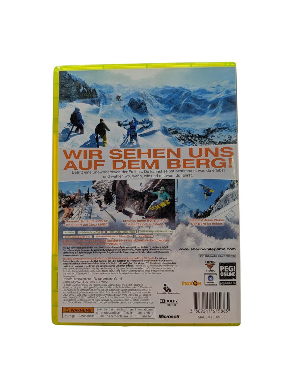 Microsoft Giochi: Shaun White Snowboarding Xbox 360 – Usato da Domat/Ems venduto da IsseldorsShop 1