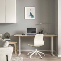 SKARSTA Schreibtisch höhenverstellbar 80x160 cm  TopZustand