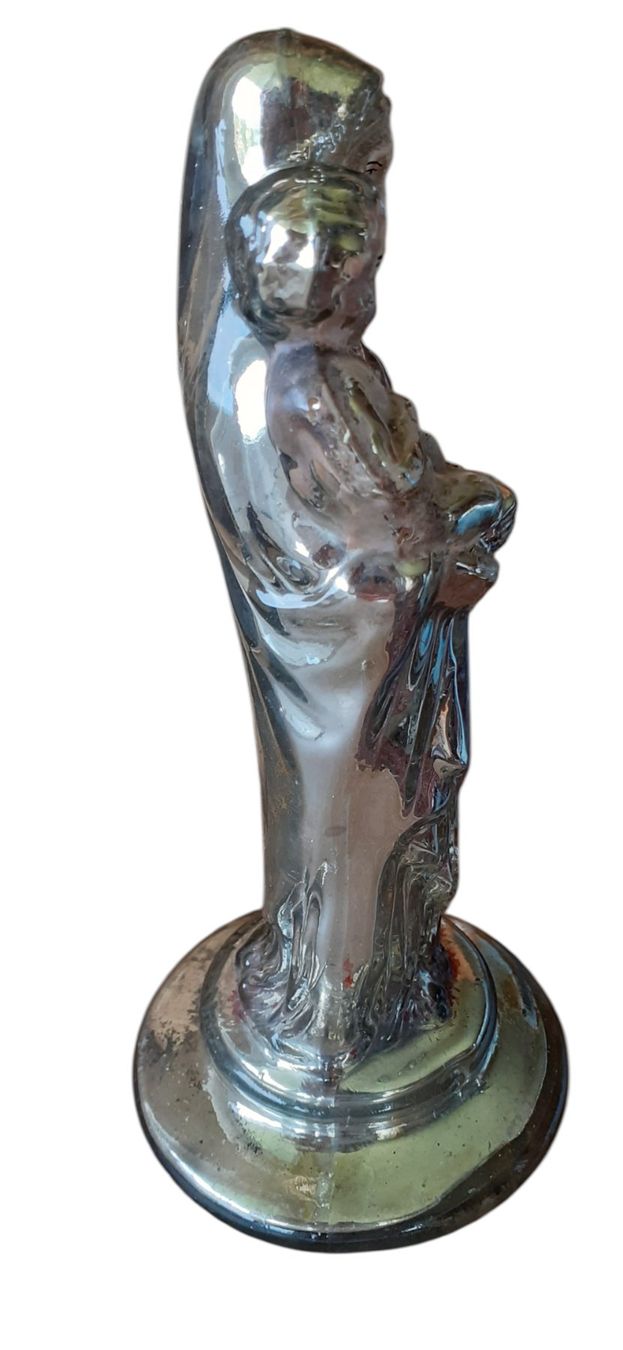 Statuette: Figur Bauernsilber Maria – Usato da Mörschwil venduto da antiksalon21 5