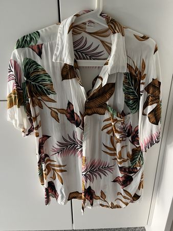 Vintage Hawaii-Hemd Gr. M – Tropisches Kurzarmhemd / Sommer