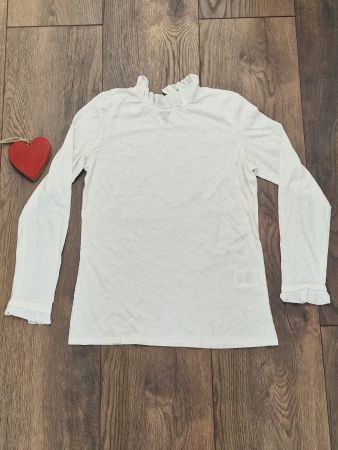 100% Baumwollshirt weiss mit Stehkragen rich&royal S wie neu