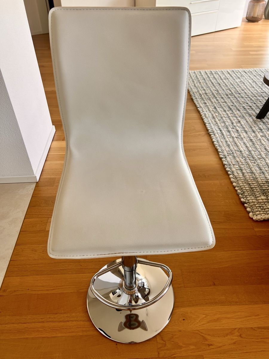 Set di tavolo e panche: Tisch & 6 Stühle - weiss & modern - Stil Bar – Usato da Steinhausen venduto da Cilou1 6