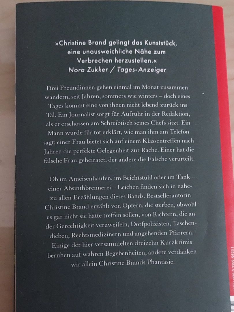 Bücher: Christine Brand  - Späte Rache – Gebraucht aus Samstagern von Bladetigi 1
