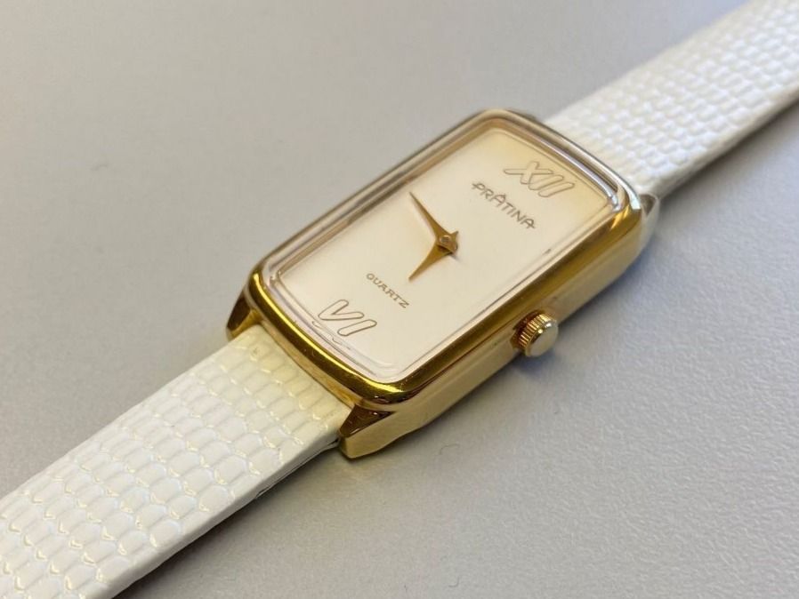 PRÄTINA Damenuhr 70 Jahre Quartz vergoldet ungetragen