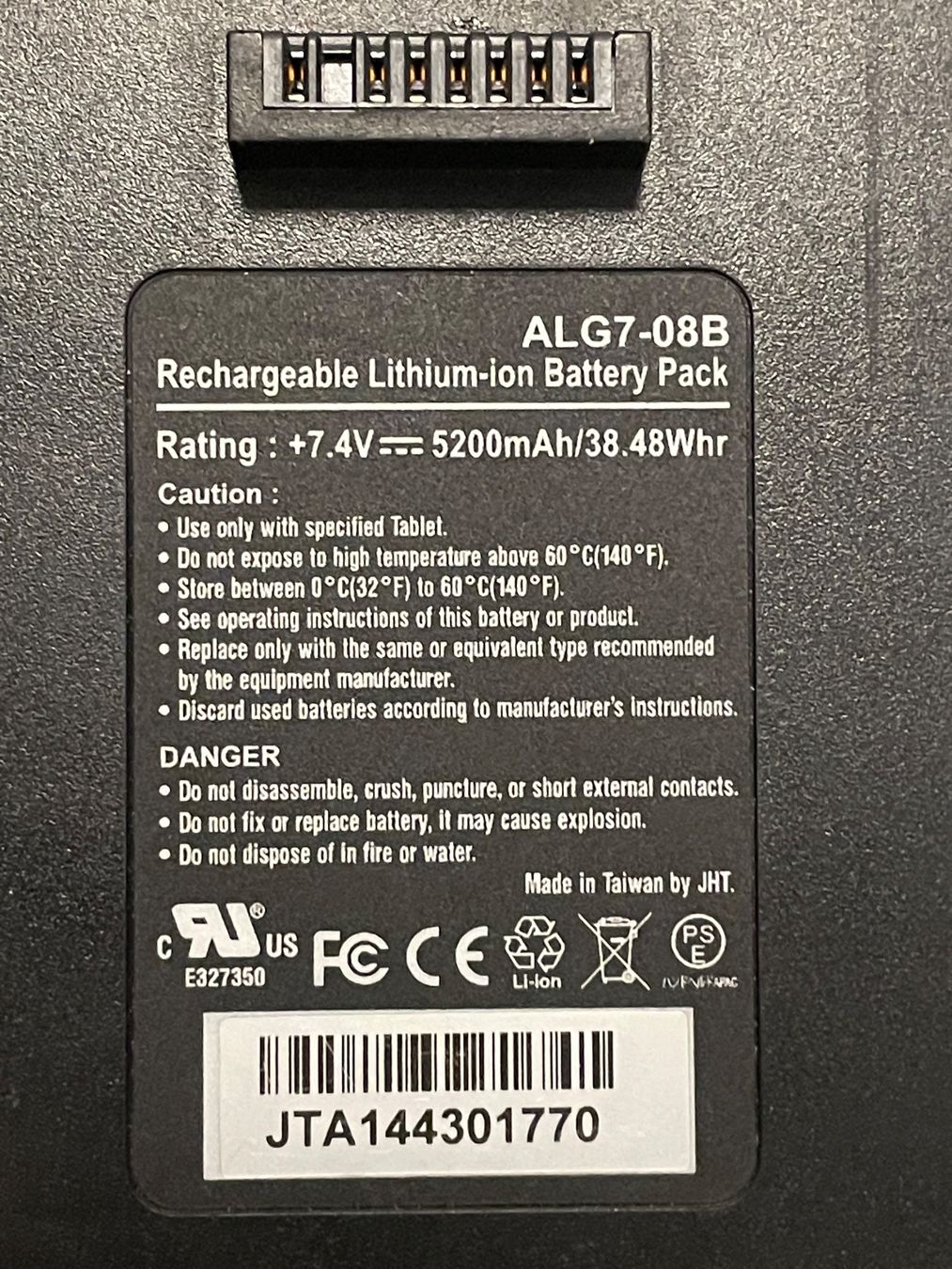Akkus: 4 Akkus ALG7-08B, 7.4V, 5200mAh, Lithium-Ion – Gebraucht aus Hägendorf von Kristian2005 1