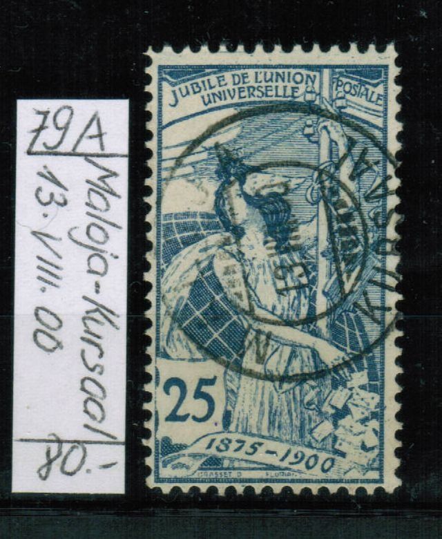 Tous les timbres: UPU 1900 - Nr.79A gestempelt – D'occasion à Bern par peri02