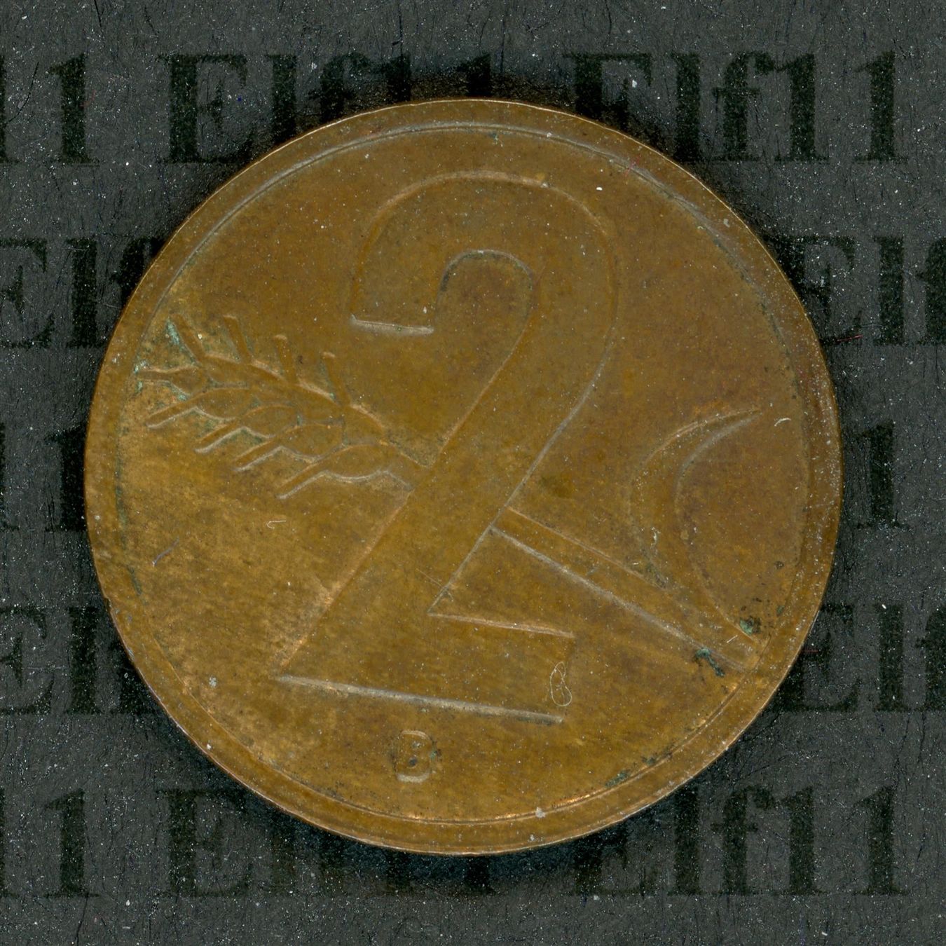 Tutti le monete: CHF___0.02 1953 ss-vz 2 Rappen – Usato da Widnau venduto da Elf11 1