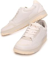 Tommy Hilfiger Leather Sneakers Size 43 Weathered White