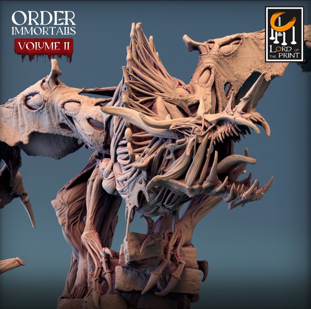 Statuette: Untoter Zombie Drache Warhammer D&D Resin – Nuovo (secondo la descrizione) da Basel venduto da BebbiFett 3