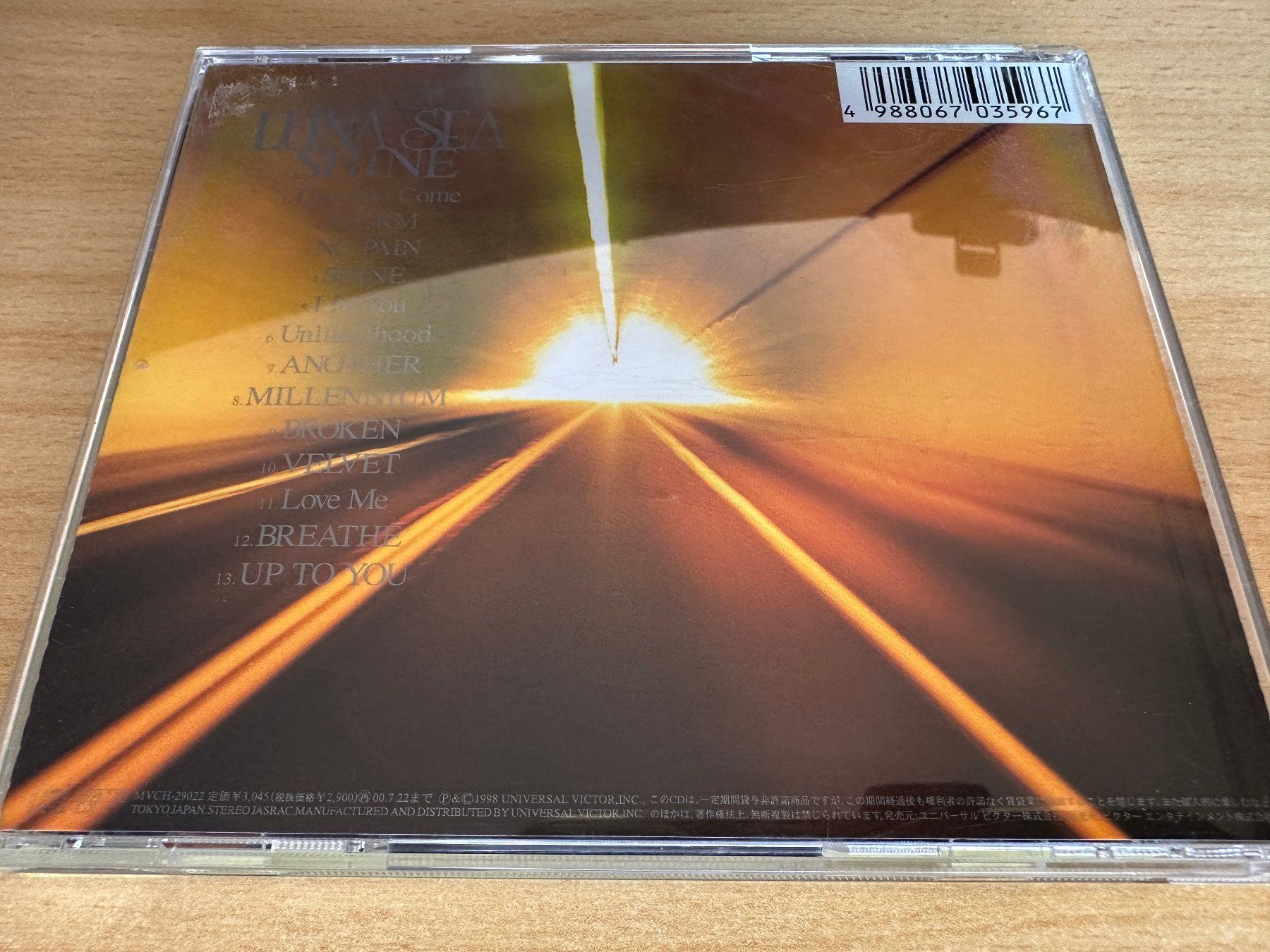 CDs: Luna Sea – Shine – Gebraucht aus Rikon im Tösstal von Alpenmutz 1